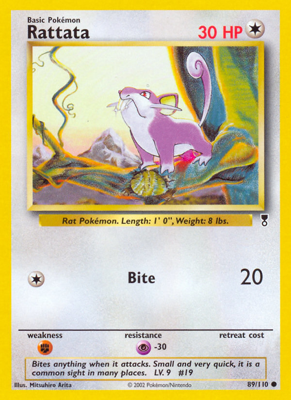 Pokemon | Rattata (89/110) [Legendary Collection] | The Nerd Merchant