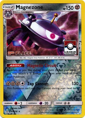 Pokemon | Magnezone (83/156) (League Promo 3rd Place) [Sun & Moon: Ultra Prism] | The Nerd Merchant