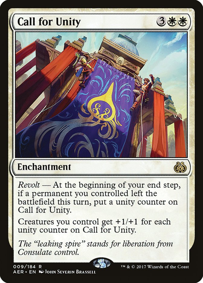 Magic | Call for Unity [Aether Revolt] | The Nerd Merchant