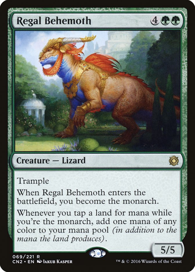 Magic | Regal Behemoth [Conspiracy: Take the Crown] | The Nerd Merchant
