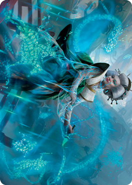 Magic | Bearer of Memory Art Card [Kamigawa: Neon Dynasty Art Series] | The Nerd Merchant