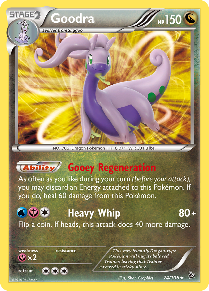 Pokemon | Goodra (74/106) [XY: Flashfire] | The Nerd Merchant