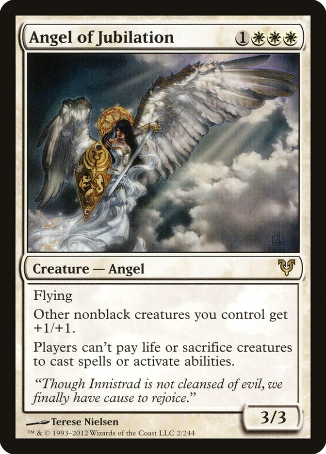 Magic | Angel of Jubilation [Avacyn Restored] | The Nerd Merchant