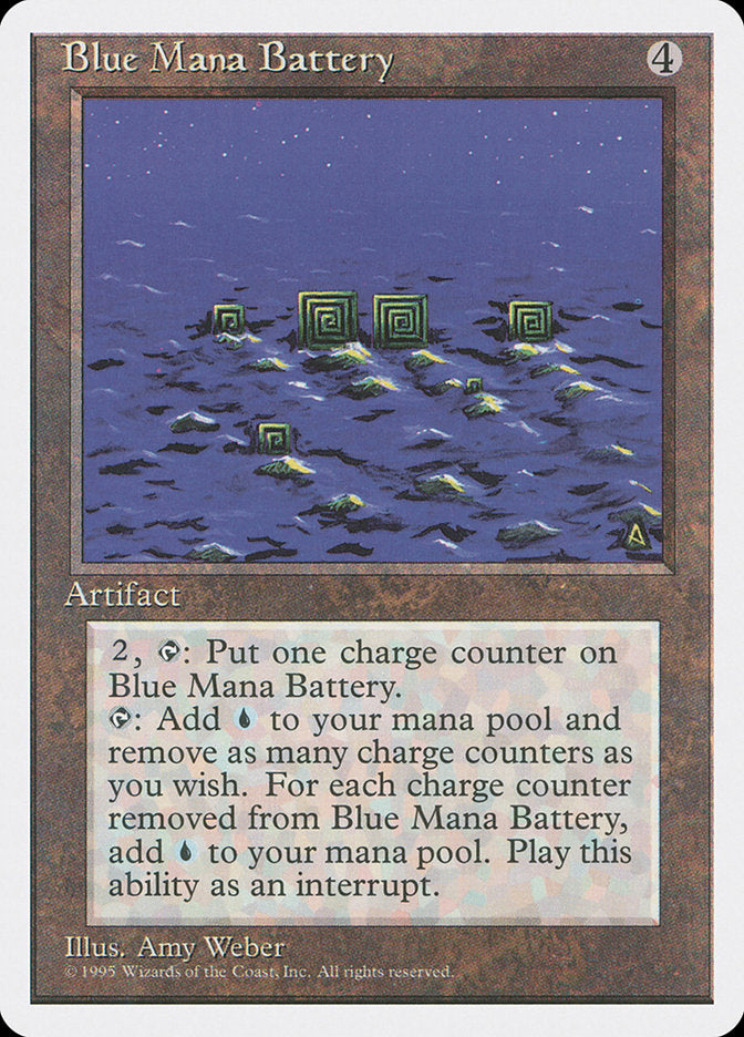 Magic | Blue Mana Battery [Fourth Edition] | The Nerd Merchant