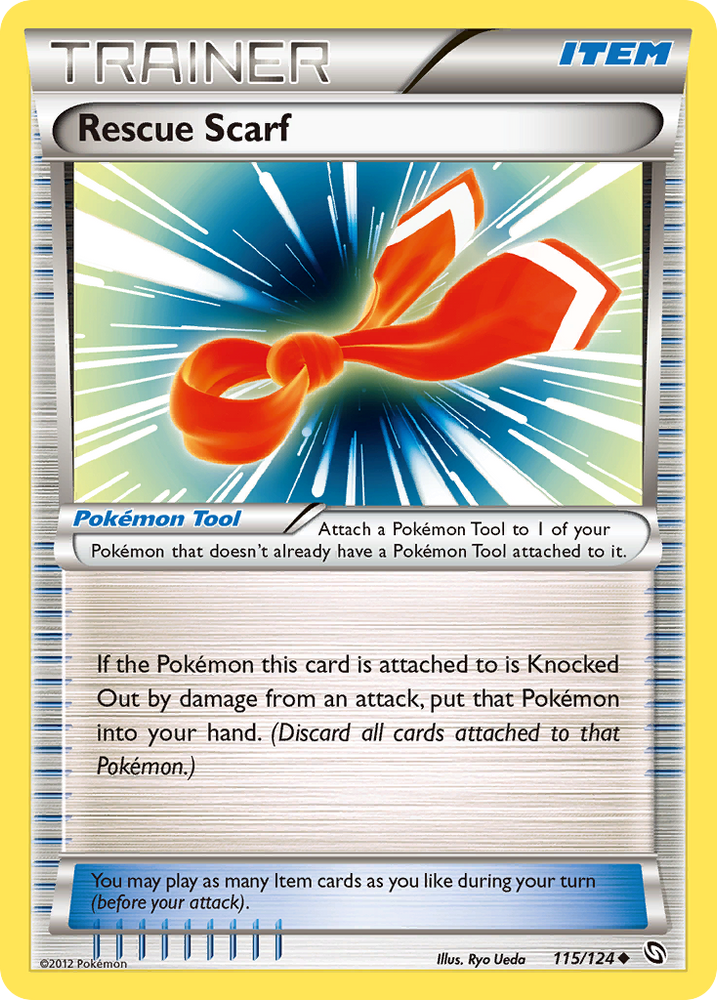 Pokemon | Rescue Scarf (115/124) [Black & White: Dragons Exalted] | The Nerd Merchant