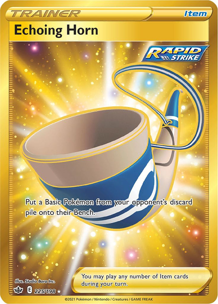 Pokemon | Echoing Horn (225/198) [Sword & Shield: Chilling Reign] | The Nerd Merchant