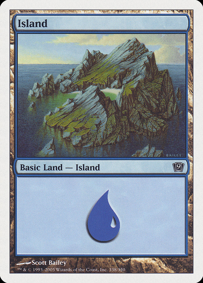 Magic | Island (338) [Ninth Edition] | The Nerd Merchant