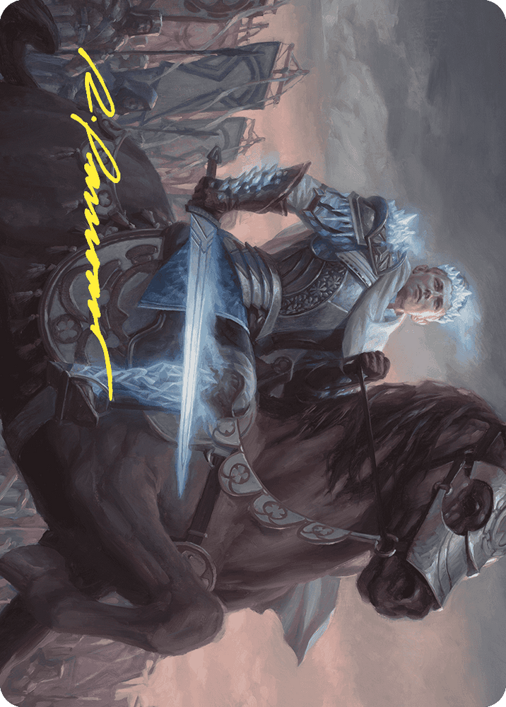 Magic | Will, Scion of Peace Art Card (Gold-Stamped Signature) [Wilds of Eldraine Art Series] | The Nerd Merchant