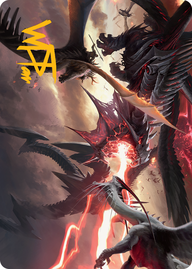 Magic | Invasion of Tarkir Art Card (Gold-Stamped Signature) [March of the Machine Art Series] | The Nerd Merchant