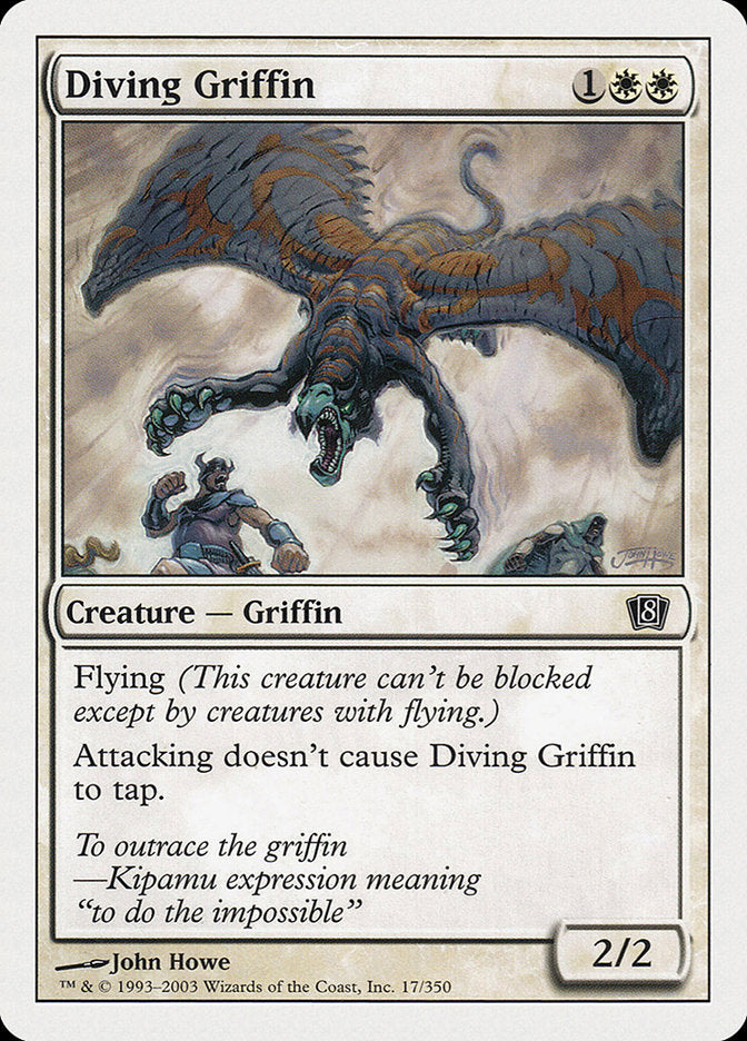 Magic | Diving Griffin [Eighth Edition] | The Nerd Merchant