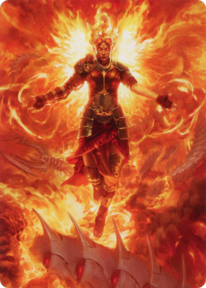 Magic | Chandra, Hope's Beacon Art Card [March of the Machine Art Series] | The Nerd Merchant