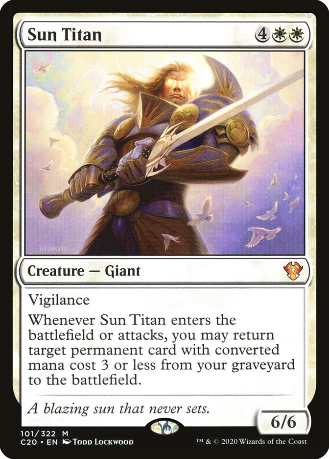 Magic | Sun Titan [Commander 2020] | The Nerd Merchant