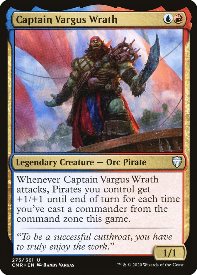 Magic | Captain Vargus Wrath [Commander Legends] | The Nerd Merchant