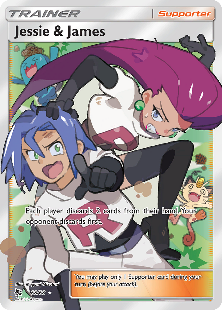 Pokemon | Jessie & James (68/68) [Sun & Moon: Hidden Fates] | The Nerd Merchant