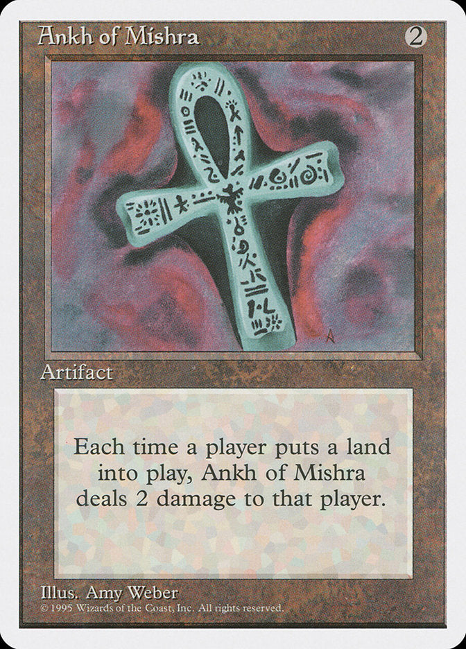 Magic | Ankh of Mishra [Fourth Edition] | The Nerd Merchant