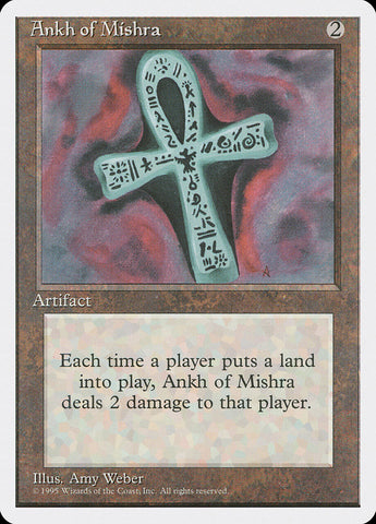 Magic | Ankh of Mishra [Fourth Edition] | The Nerd Merchant
