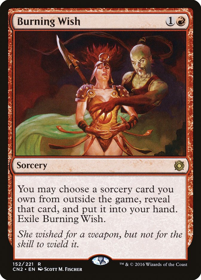 Magic | Burning Wish [Conspiracy: Take the Crown] | The Nerd Merchant