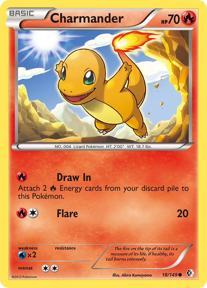 Pokemon | Charmander (18/149) [Black & White: Boundaries Crossed] | The Nerd Merchant