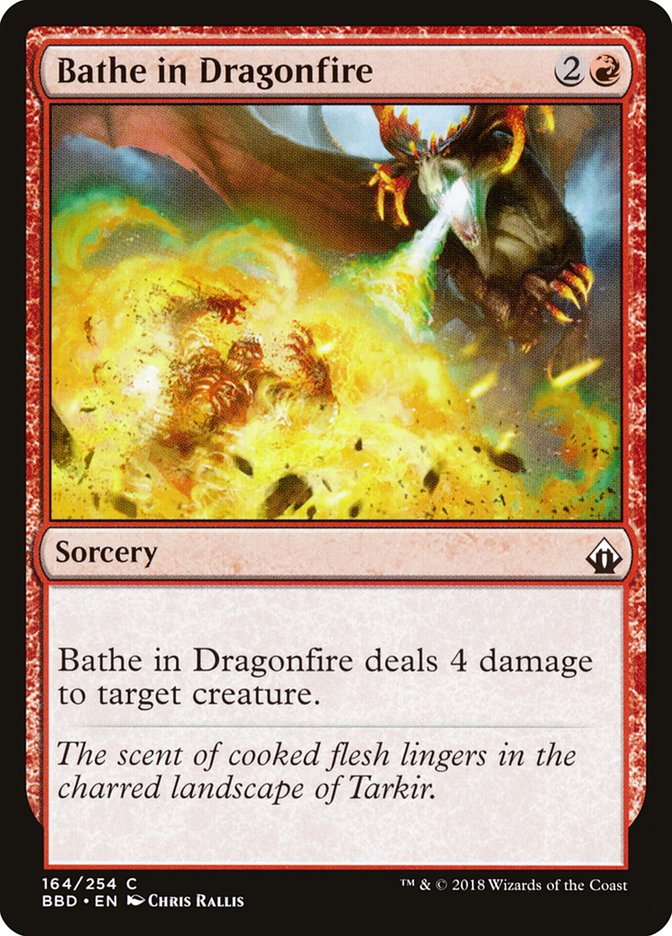 Magic | Bathe in Dragonfire [Battlebond] | The Nerd Merchant