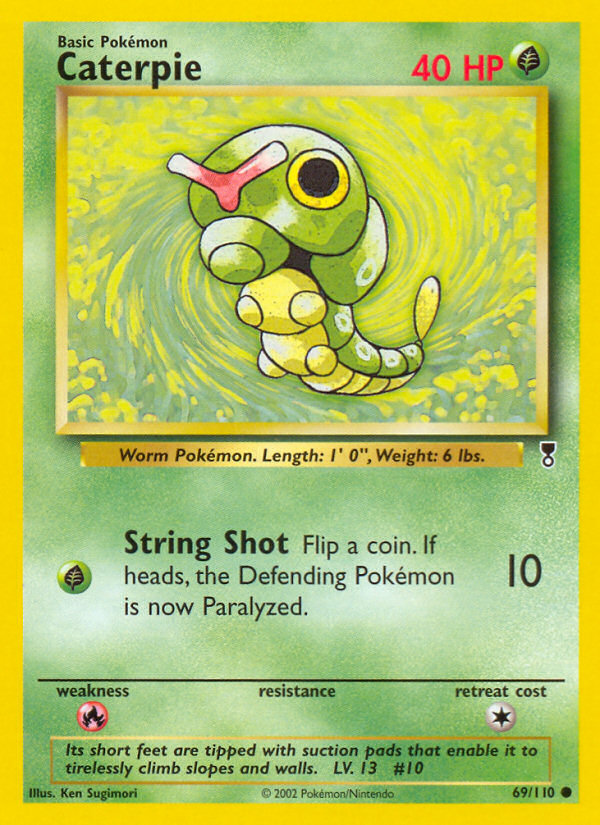 Pokemon | Caterpie (69/110) [Legendary Collection] | The Nerd Merchant
