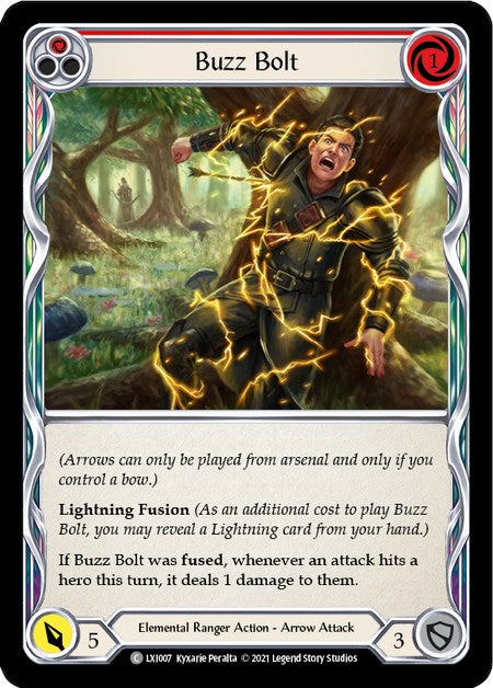Flesh and Blood TCG | Buzz Bolt (Red) [LXI007] (Tales of Aria Lexi Blitz Deck)  1st Edition Normal | The Nerd Merchant