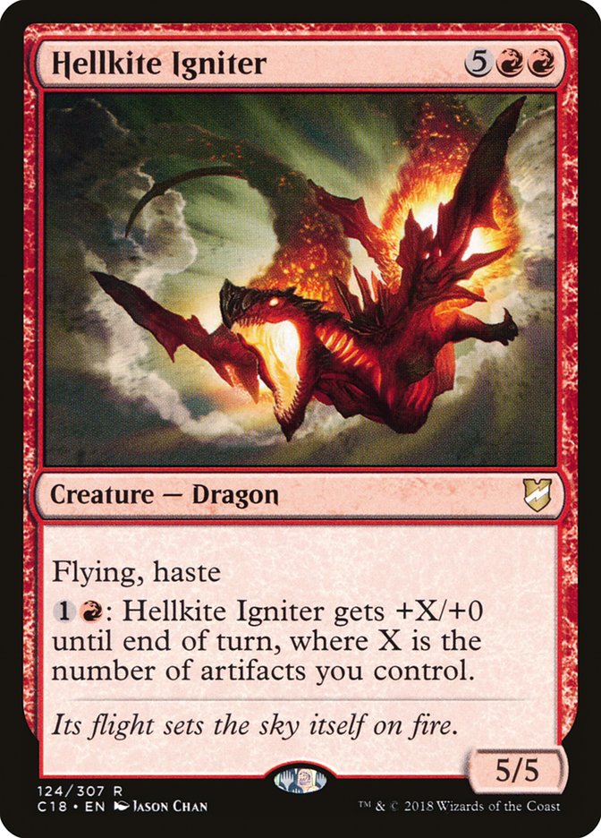 Magic | Hellkite Igniter [Commander 2018] | The Nerd Merchant