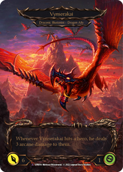 Flesh and Blood TCG | Invoke Vynserakai // Vynserakai (Marvel) [UPR016] (Uprising)  Cold Foil | The Nerd Merchant