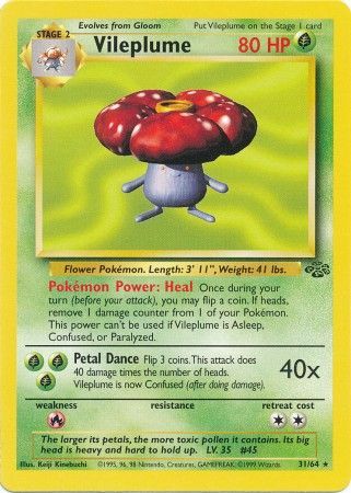 Pokemon | Vileplume (31/64) [Jungle Unlimited] | The Nerd Merchant