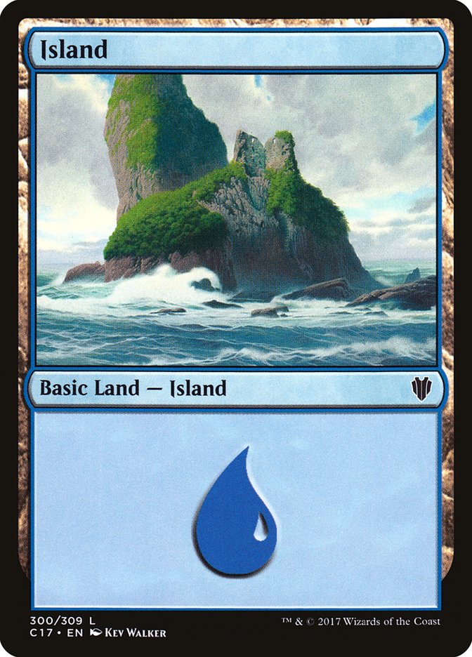 Magic | Island (300) [Commander 2017] | The Nerd Merchant