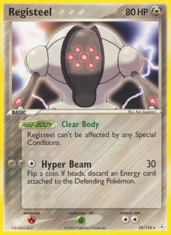 Pokemon | Registeel (29/110) [EX: Holon Phantoms] | The Nerd Merchant