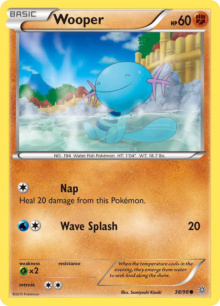 Pokemon | Wooper (38/98) [XY: Ancient Origins] | The Nerd Merchant