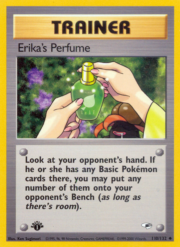Pokemon | Erika's Perfume (110/132) [Gym Heroes 1st Edition] | The Nerd Mechant