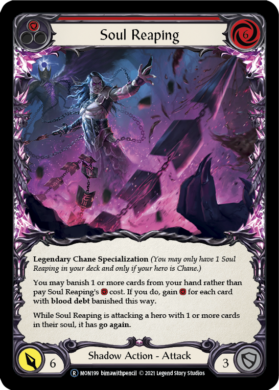 Flesh and Blood TCG | Soul Reaping [U-MON199] (Monarch Unlimited)  Unlimited Normal | The Nerd Merchant