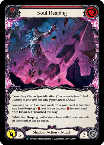 Flesh and Blood TCG | Soul Reaping [U-MON199] (Monarch Unlimited)  Unlimited Normal | The Nerd Merchant