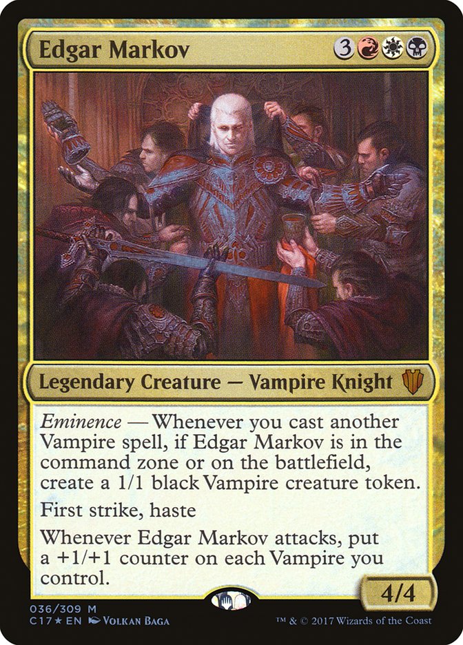 Magic | Edgar Markov [Commander 2017] | The Nerd Merchant
