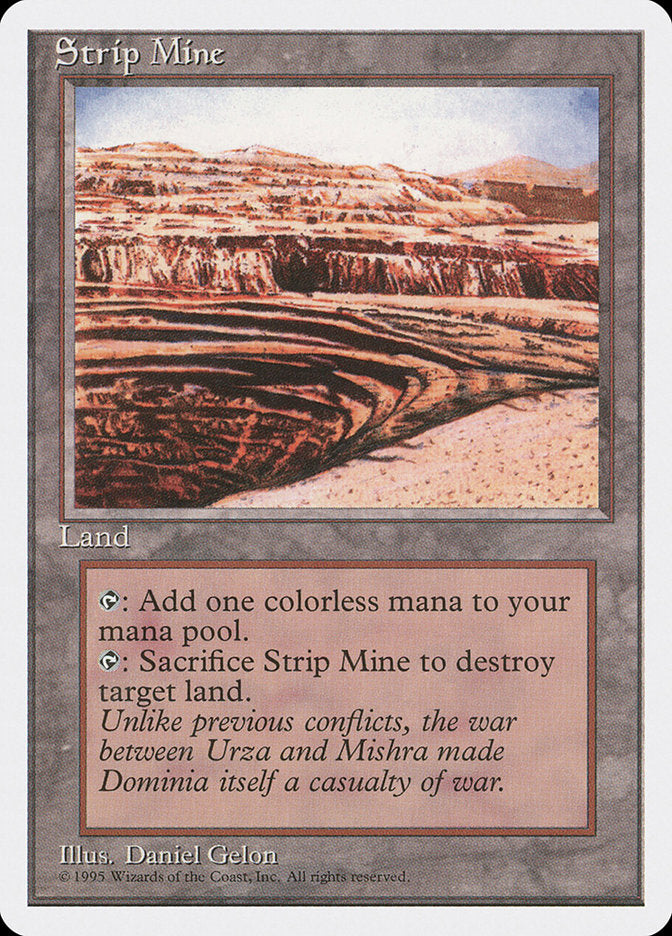 Magic | Strip Mine [Fourth Edition] | The Nerd Merchant