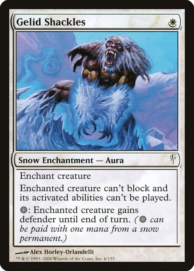 Magic | Gelid Shackles [Coldsnap] | The Nerd Merchant