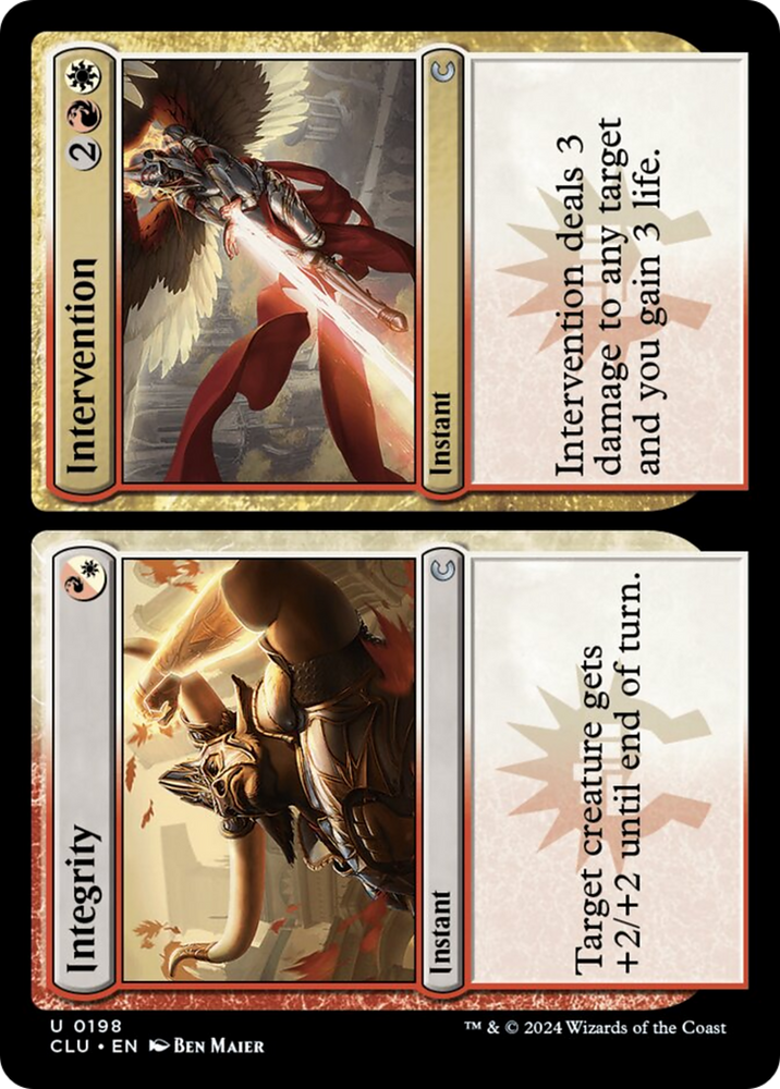 Magic | Integrity // Intervention [Ravnica: Clue Edition] | The Nerd Merchant