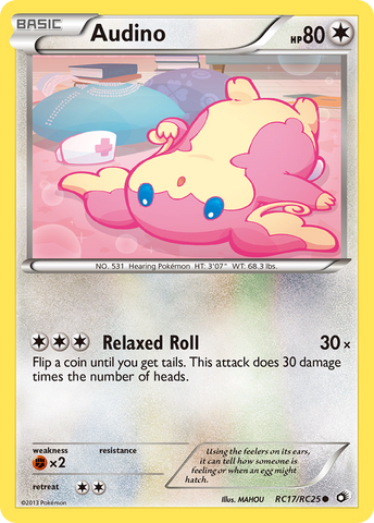 Pokemon | Audino (RC17/RC25) [Black & White: Legendary Treasures] | The Nerd Merchant