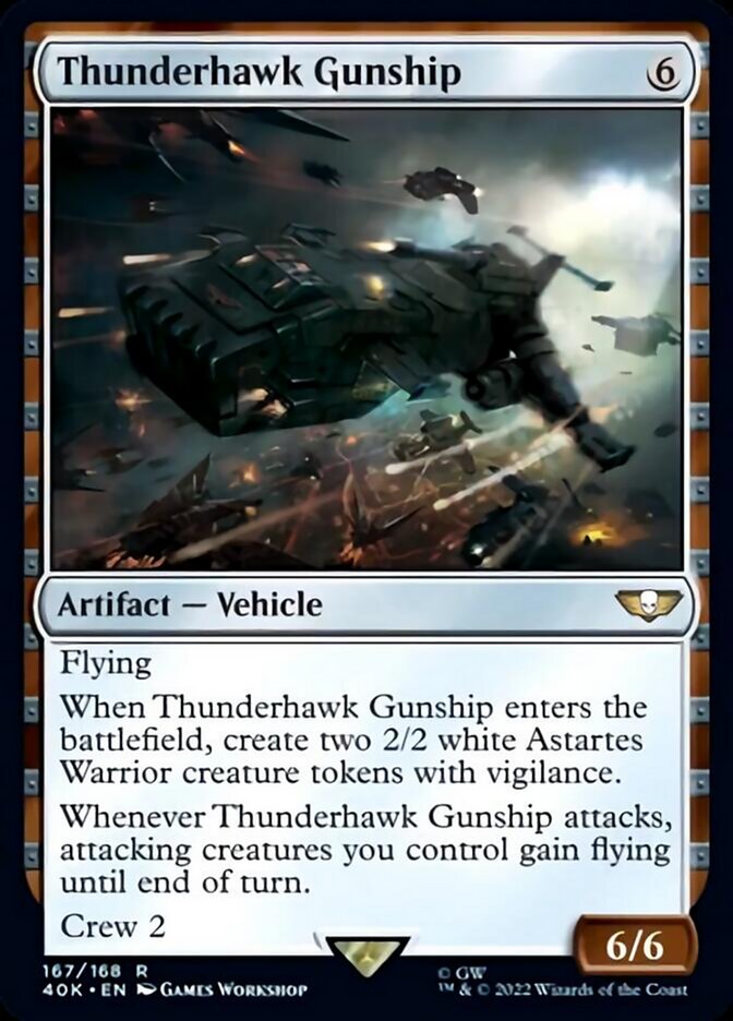 Magic | Thunderhawk Gunship [Warhammer 40,000] | The Nerd Merchant