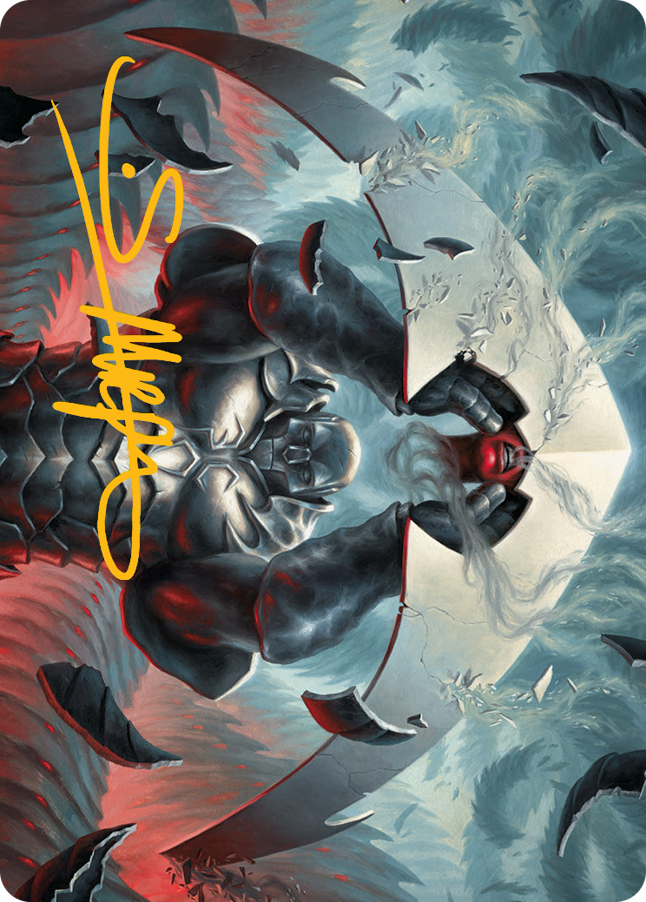 Magic | Mirrodin Avenged Art Card (Gold-Stamped Signature) [March of the Machine Art Series] | The Nerd Merchant