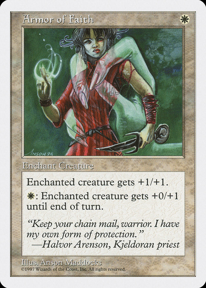 Magic | Armor of Faith [Fifth Edition] | The Nerd Merchant