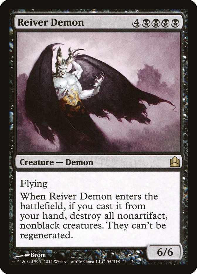 Magic | Reiver Demon [Commander 2011] | The Nerd Merchant