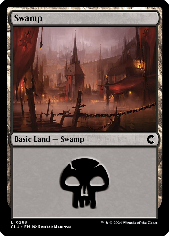 Magic | Swamp (0263) [Ravnica: Clue Edition] | The Nerd Merchant