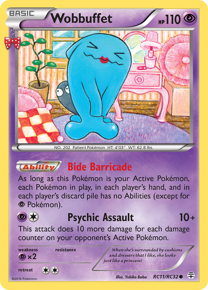Pokemon | Wobbuffet (RC11/RC32) [XY: Generations] | The Nerd Merchant