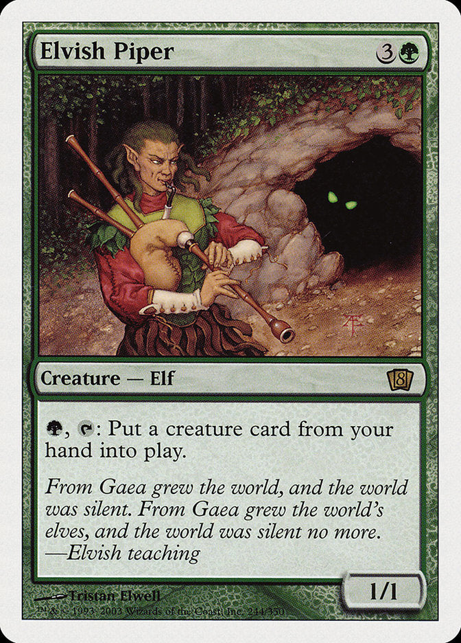 Magic | Elvish Piper [Eighth Edition] | The Nerd Merchant