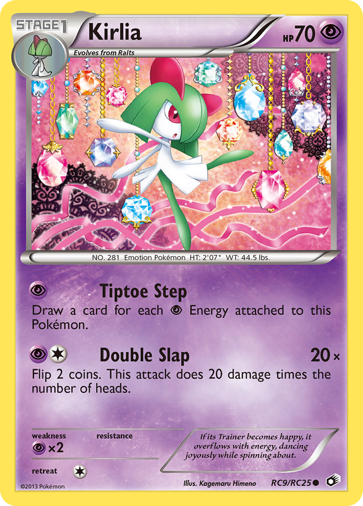 Pokemon | Kirlia (RC9/RC25) [Black & White: Legendary Treasures] | The Nerd Merchant