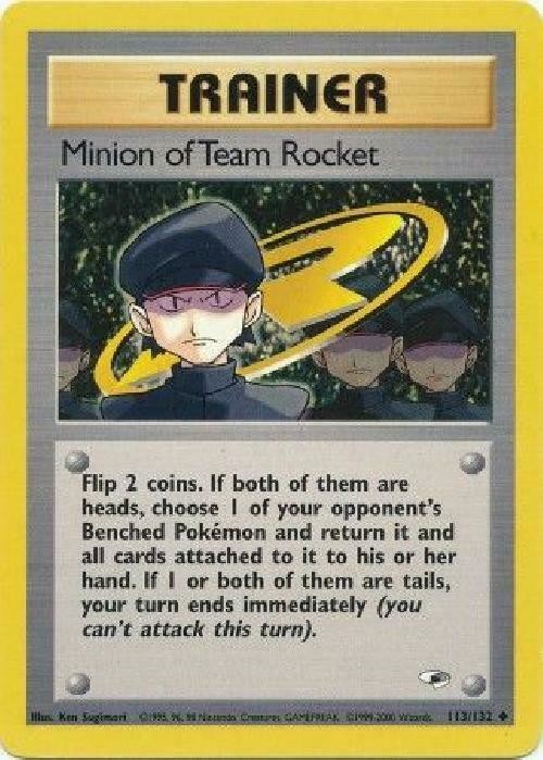 Pokemon | Minion of Team Rocket (113/132) [Gym Heroes Unlimited] | The Nerd Merchant