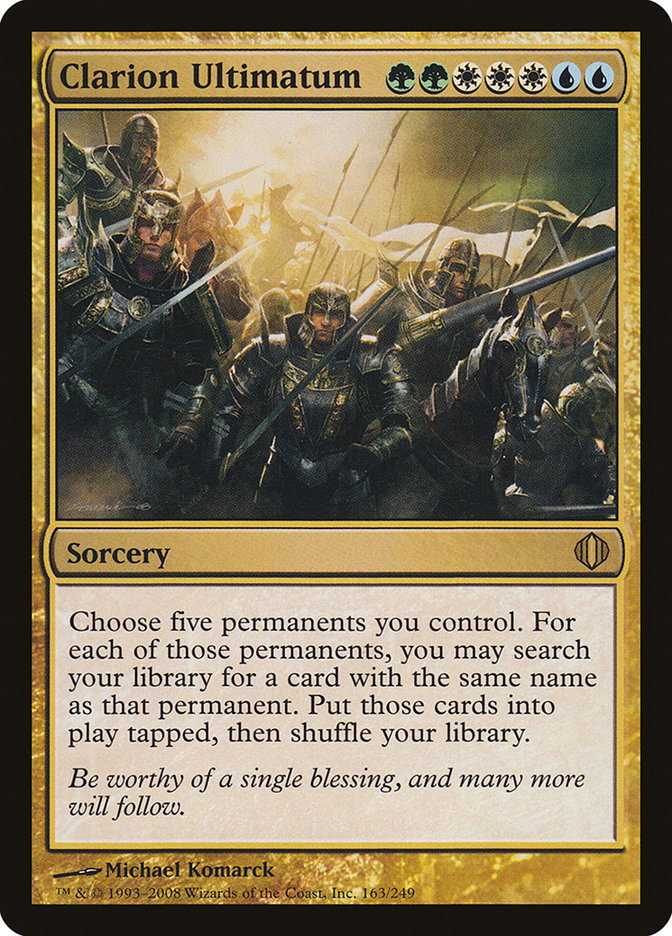 Magic | Clarion Ultimatum [Shards of Alara] | The Nerd Merchant