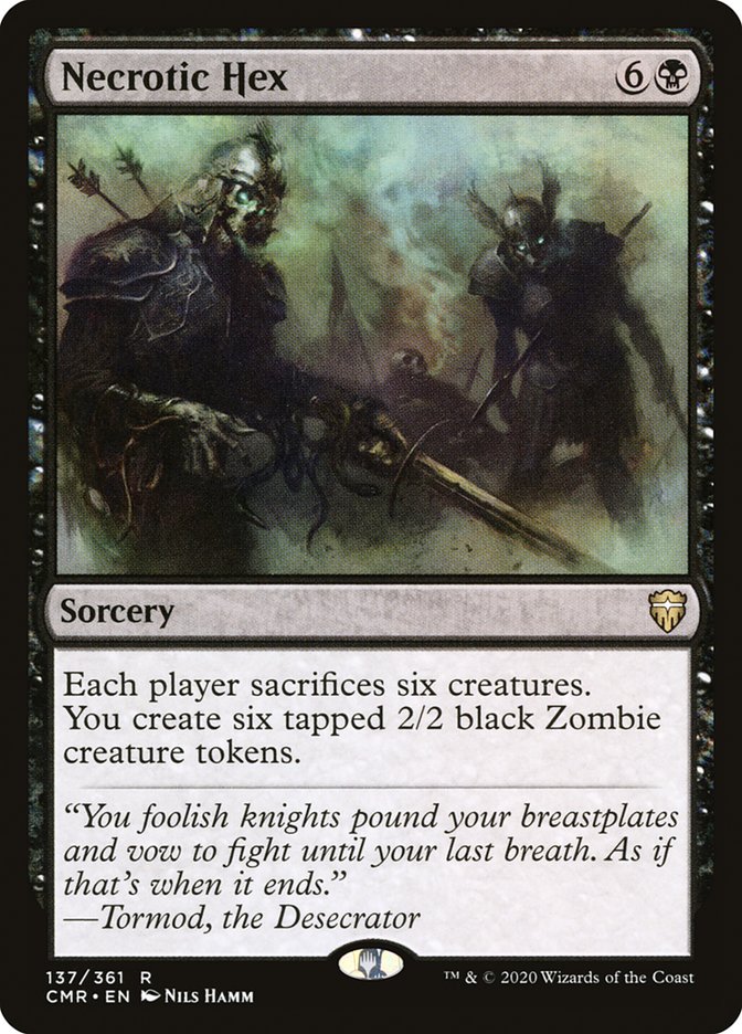 Magic | Necrotic Hex [Commander Legends] | The Nerd Merchant
